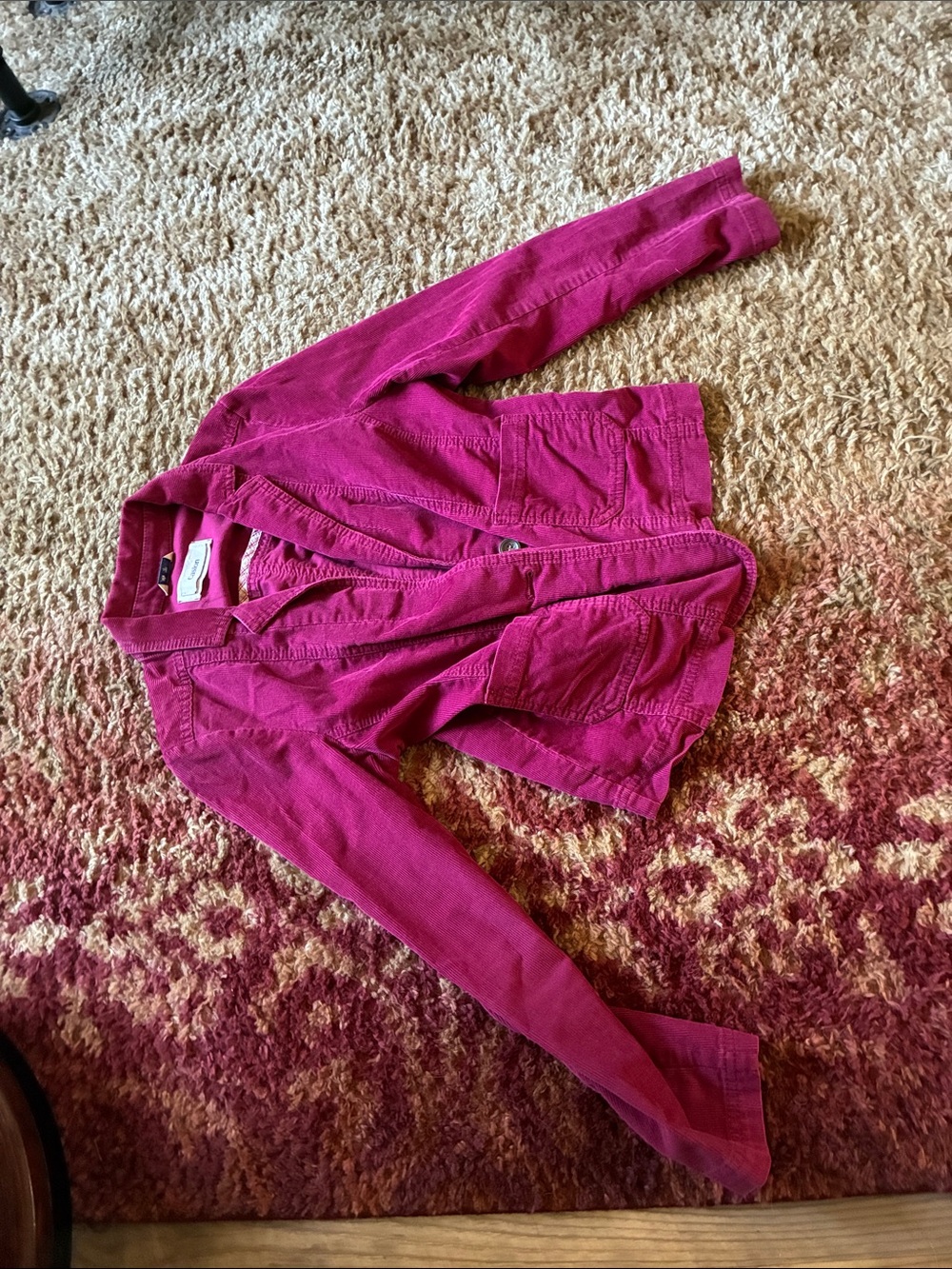 Caslon Magenta Jean Jacket